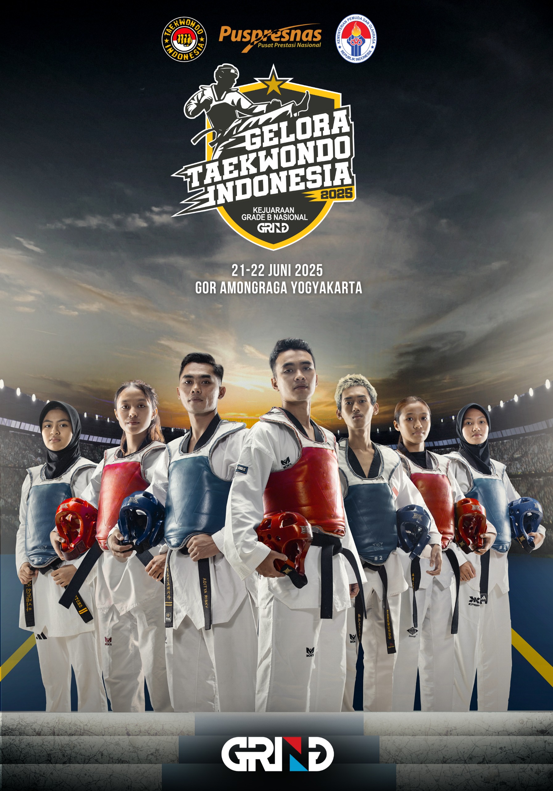 Panggung Juara Taekwondo Indonesia Taekwondo Indonesia Dojang ksatriamahottamabali